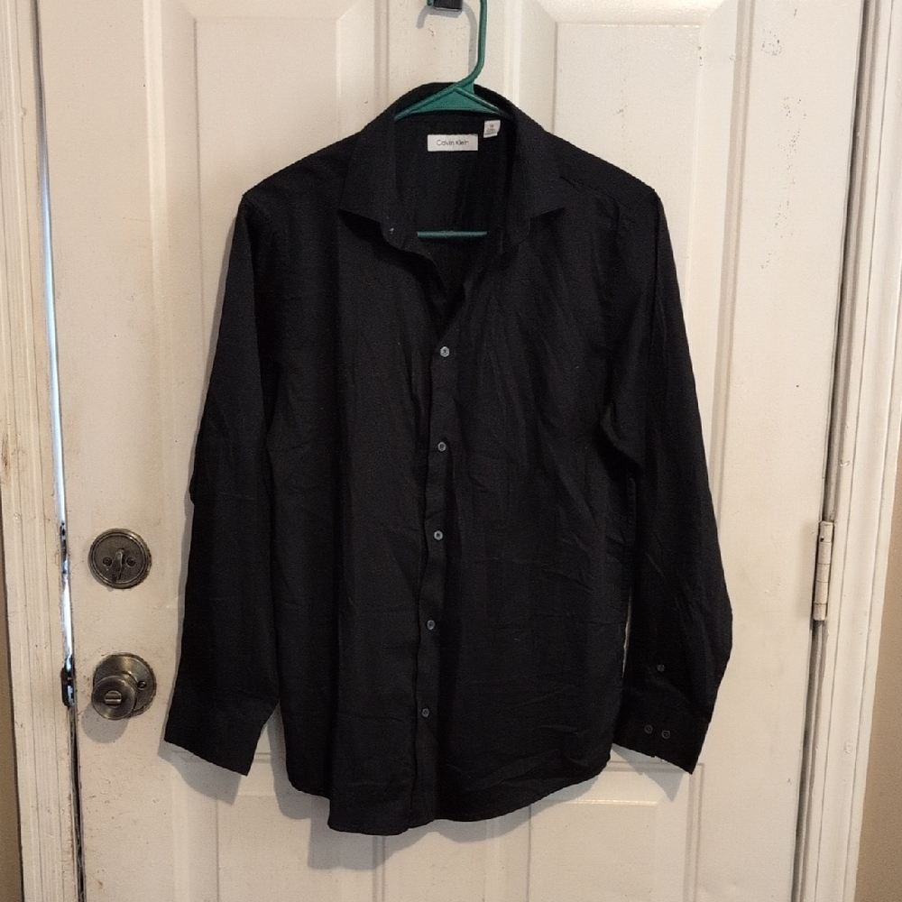 Calvin Klein Men's Black Shirt